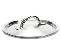 Couvercle en acier inoxydable brossé - 18 cm - Sans PFAS, acier inoxydable durable 18/10