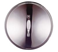 Couvercle en inox Chef - D: 20 cm