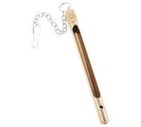 Couvercle en Laiton Protection Anti-poussière et Design Ajouré Ventilé | Convient pour Thermomètre à Alcool et Verre, Usage Industriel et Laboratoire, Bordures Lisses et Chaîne Suspendue