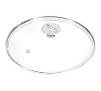 De Buyer – Couvercle de marmite MILADY – en verre avec pontet en inox – 18 cm