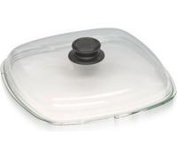 Couvercle en verre carré 28x28 cm : Élégance et praticité pour votre cuisine