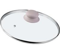 Couvercle en verre/couvercle de casserole - Couvercle - Verre résistant à la chaleur - 22 cm - Universel - CE/UE
