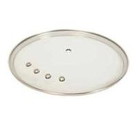SEB Couvercle en verre pour cuiseur vapeur SS-993552 Compatible Moulinex Blanc 23,4 cm