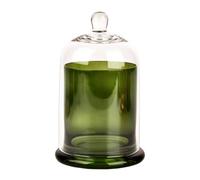 Couvercle en Verre pour Coupe Aromatique, Décoration Intérieure Verte | Verre Transparent, Style Élégant et Design Unique, Usage Décoratif pour Mariage, Salon et Chambre