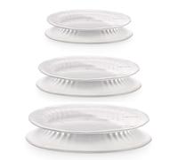 Couvercle extensible, set de 3 pc, transparent, silicone, Lékué