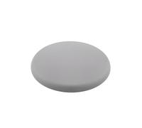 Couvercle extra plat pour boîte de distribution PVC gris baldaquin boîte de plafond finition légère, ronde, 135 mm