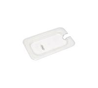 Couvercle Gastronorm - 1/9 GN - Polycarbonate - avec enfoncement -