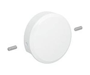 Couvercle Geberit 116039111 pour tête de douchette, sans logo, vissé, blanc -alpine