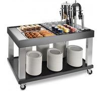 Couvercle GN 1/1 pour Chariot de Buffet Cubic® - Pujadas - DM laquée G