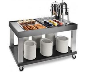 Couvercle GN 1/1 pour Chariot de Buffet Cubic® - Pujadas - DM laquée G