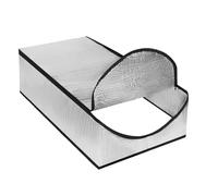 Couvercle isolant pour porte de - Isolation d'économie d'énergie | Barrière thermique résistante aux UV pour la protection hivernale dans la maison pour chien, atelier, sous-sol
