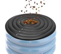 Couvercle isolé, couvercle de trempage thermique avec design rond gonflable anti-tracas, composé de matériau PVC durable, idéal pour une utilisation en intérieur et en extérieur