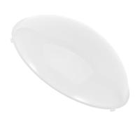 Couvercle Lumineux Rond en Plastique Blanc pour Plafonnier LED 26 CM | Diffusion Lumineuse Améliorée, Installation sans Outil ni Perçage, Compatible Led, pour Salle de Bain et Salon