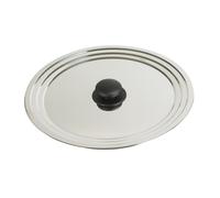Couvercle universel en inox - BAUMALU - 28/30/32 cm - Acier inoxydable
