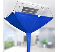 Couvercle nettoyage climatiseur tuyau vidange for unités cassette plafond | Prévention des fuites, tissu Oxford épais enduit PVC, crochets, tiges support, Protection murale for unités plafond