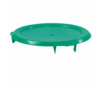Couvercle plat pour conteneur alimentaire HACCP 75 L - vert