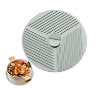 Couvercle Poêle Accessoires De Cuisine Universels En Silicone Doux | Couvercle Universel Et Dessous-De-Plat Pour Poêle À Frire, Casserole, Bol, Assiette, Cui