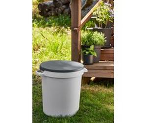 Couvercle pour bac de jardin 45 litres, gris foncé