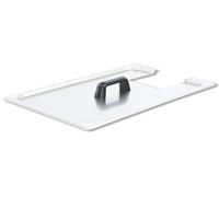 Couvercle pour bac GN 1/1 avec découpe pour la pompe de circulation SmartVide 5, dimensions : 5530 x 325 mm