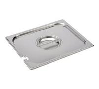 Couvercle pour Bac Inox avec Encoche GN 1/2 - Gastro M - - Inox G