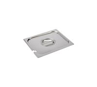 Couvercle pour Bac Inox avec Encoche GN 1/2 - - - Inox