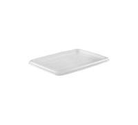 keeeper - Couvercle pour boîte de rangement Emil - 7 l, 35,5 x 21 cm, transparent