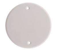 Couvercle pour boîte rond Ø80mm sans vis Blanc - Zenitech