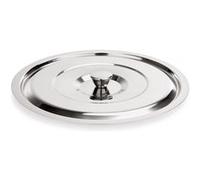 Couvercle pour bol d'accompagnement 1150 en Acier au nickel chrome Ø 220 mm Was Germany 3 G