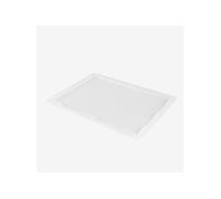 Couvercle pour demi bac à pâtons 400 x 300 x 30 mm blanc