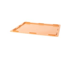 Couvercle pour demi bac à pâtons 400 x 300 x 30 mm - terracota