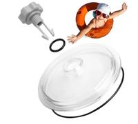 Couvercle pour piège à feuilles pour piscine, pièces de rechange pour pompe | Pièces de rechange pour pompe filtre à sable pour bassin extérieur, lac, cour, jardin, zones extérieures, espaces extérieurs