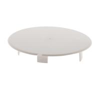 Couvercle pour plafonnier Ø125mm - boîtes Ø85mm - Blanc - Zenitech
