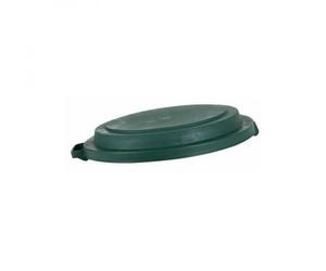Couvercle pour poubelle extérieure verte Eda - 75 Litres