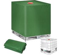 Couvercle pour réservoir d'eau de pluie IBC - Vert - 120 x 100 x 116 cm