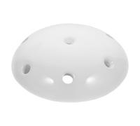 Couvercle pour Urinoir en Céramique Blanche Filtre Intégré Anti-odeurs | Grille D’évacuation Intégrée, Pare-éclaboussures, Pose Simple, pour Sanitaires Commerciaux et Maintenance
