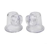Couvercle Pré-Filtre Transparent pour Pompe pour sps 50 Couvercle(2pcs) | Compatible pour sps 50, plastique transparent, débris, étanchéité parfaite, pour facile à monter