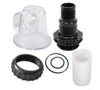 Couvercle pré-filtre transparent pour pompes de circulation SPS25/SPS50/SPS75/SPS100, kit de matériau ABS avec panier et joints pour une eau claire