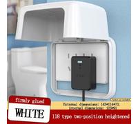 Couvercle Protection pour prise Murale Grand Espace Couvercle(White) | Type 118 spécifique, pour idéal toilettes intelligentes, chauffe-eau, intérieur spacieux, protection totale