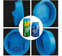 Couvercle reutilisable canette soda