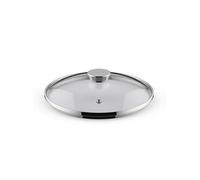 Lagostina Couvercle universel Salvaspazio 28 cm rond – verre trempé argent