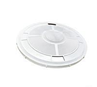 Couvercle Skimmer Piscine 9.25in PP Durables Couvercle Skimmer(1) | Plastique PP , résistant aux UV, toute l'année, couleur blanche, entretien facile