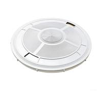 Couvercle Skimmer Piscine 9.25in PP Durables Couvercle Skimmer(3) | Plastique PP , résistant aux UV, toute l'année, couleur blanche, entretien facile