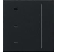 Couvercle tactile Gira S3000 noir 5365005