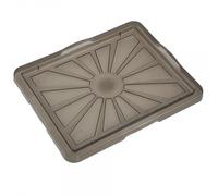 Couvercle Transparent 43x35 cm pour Caisse 24 litres - Gris
