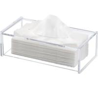 Couvercle transparent en acrylique pour boîte à mouchoirs - Élégant et pratique - 1 pièce