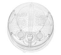 Couvercle Transparent Haut 8,66 Pouces en Plastique pour Sauna Domestique | Accessoire de Rechange, Ajustement Précis et Anti-fuite, Conserve la Vapeur, Usage Maison