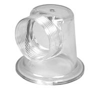 Couvercle transparent préfiltre pompe piscine SPS 50/75/100 - Plastique résistant - 1 pièce
