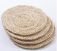 Couvercle universel en bois naturel, diamètre 30 cm (lot de 3)