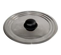 Baumalu Couvercle inox multidiamètre 12/14/16 cm