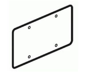 Couvercle universel rectangulaire LEGRAND